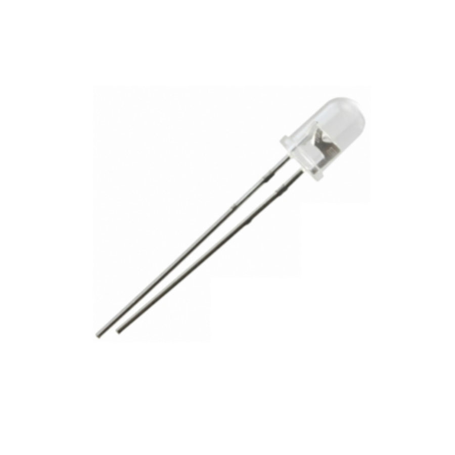 led-pth-5mm-branca-fria-encapsulamento-hialino LED PTH 5mm Branca Fria Encapsulamento Hialino