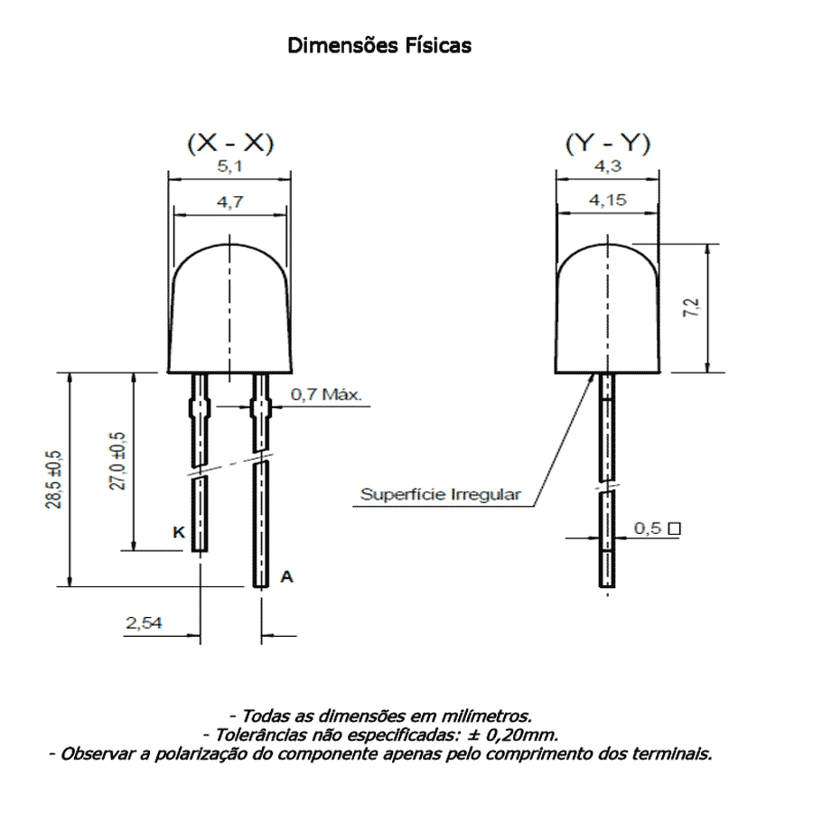 led-pth-5mm-eliptico-amarela-ambar-encapsulamento-hialino-L321HOV-UYB led pth 5mm eliptico amarela ambar encapsulamento hialino L321HOV UYB