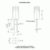 led pth 5mm eliptico vermelha encapsulamento hialino L421HOV URS