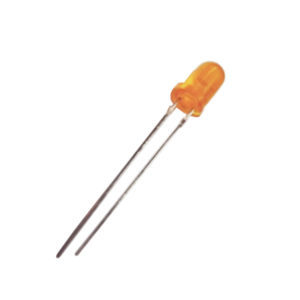 led pth 5mm laranja avermelhada encapsulamento laranja transparente l421t urs