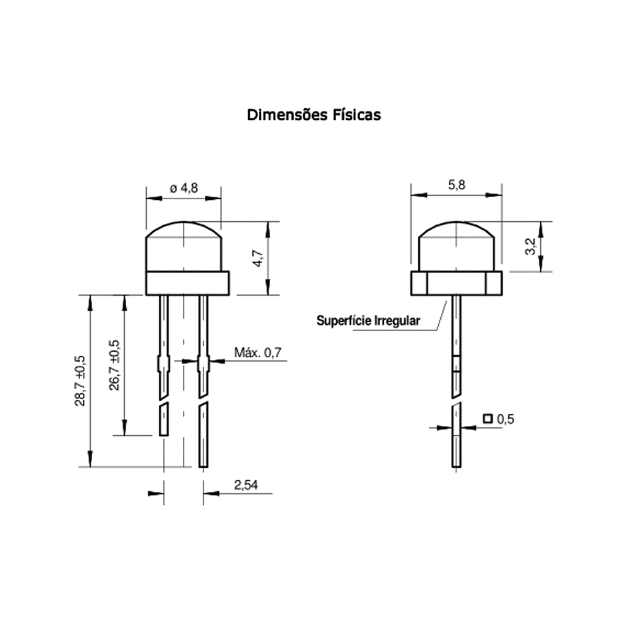 led-pth-5mm-perfil-baixo-amarela-encapsulamento-hialino-L2351HU-L4-UYL