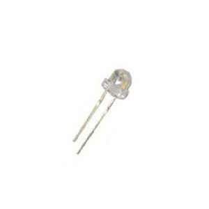 led pth 5mm perfil baixo vermelha encapsulamento l2451hu l4 uor