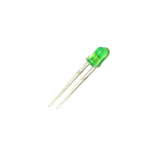 led pth 5mm verde amarelado encapsulamento verde transparente l221t
