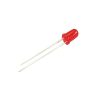 led pth 5mm vermelha alaranjado encapsulamento vermelho difuso l123 urs