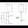 led pth 5mm vermelha encapsulamento hialino L421H URS