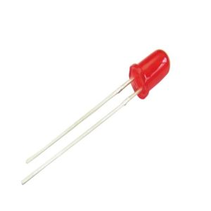 led pth 5mm vermelha encapsulamento vermelho difuso li121