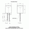 led pth 8mm branca fria conico encapsulamento hialino LI2001WHU-1012
