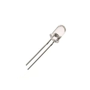 led pth 8mm vermelha encapsulamento hialino li1481h urs