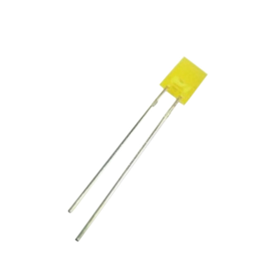 led-pth-retangular-amarela-encapsulamento-amarelo-difuso-l2361 led pth retangular amarela encapsulamento amarelo difuso l2361