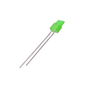 led pth retangular verde encapsulamento verde difuso