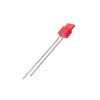 led pth retangular vermelha encapsulamento vermelho difuso l2183