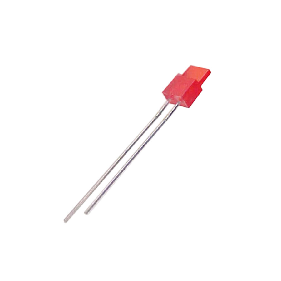 led-pth-retangular-vermelha-encapsulamento-vermelho-difuso-l2183 led pth retangular vermelha encapsulamento vermelho difuso l2183