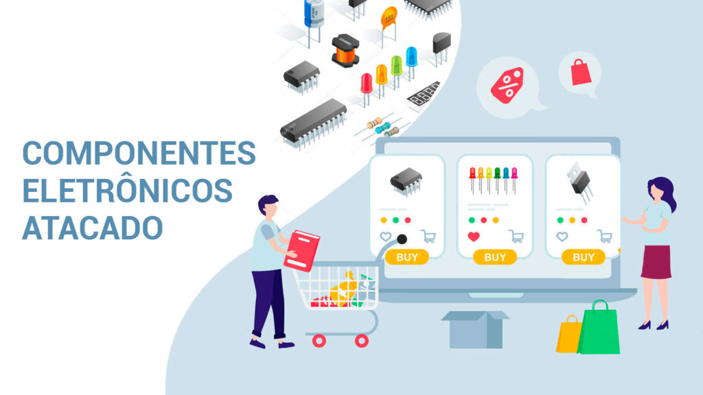 componentes eletronicos atacado